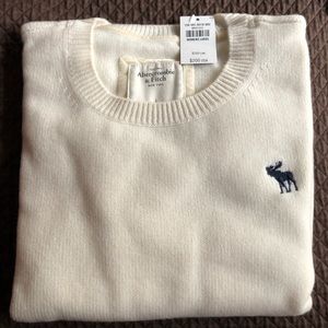 Abercrombie & Fitch Cashmere Crew Neck Sweater BRAND NEW
